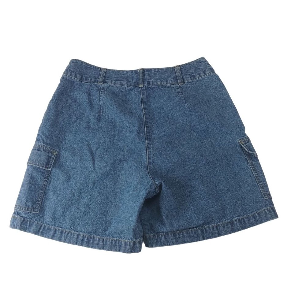 Liz Claiborne First Issue Blue Jean Shorts Women's Sz. 10 - Picture 2 of 4